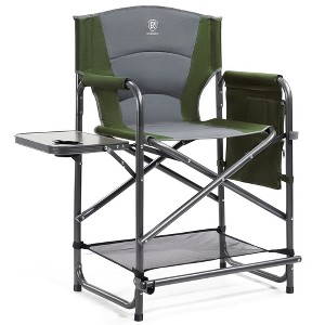 EVER ADVANCED Directors Chair 30.7" Seat Height, Folding Chair Supports 350 lbs - 1 of 1