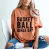 Simply Sage Market Women's Basketball Kinda Day Short Sleeve Garment Dyed Tee - 3 of 4