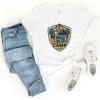 Simply Sage Market Born To Camp Badge Short Sleeve Tee - 3 of 4
