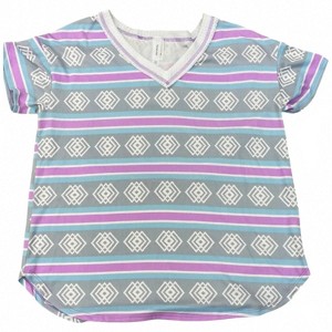 Women's Wo's Aztec Printed Top - honeyme - 1 of 2