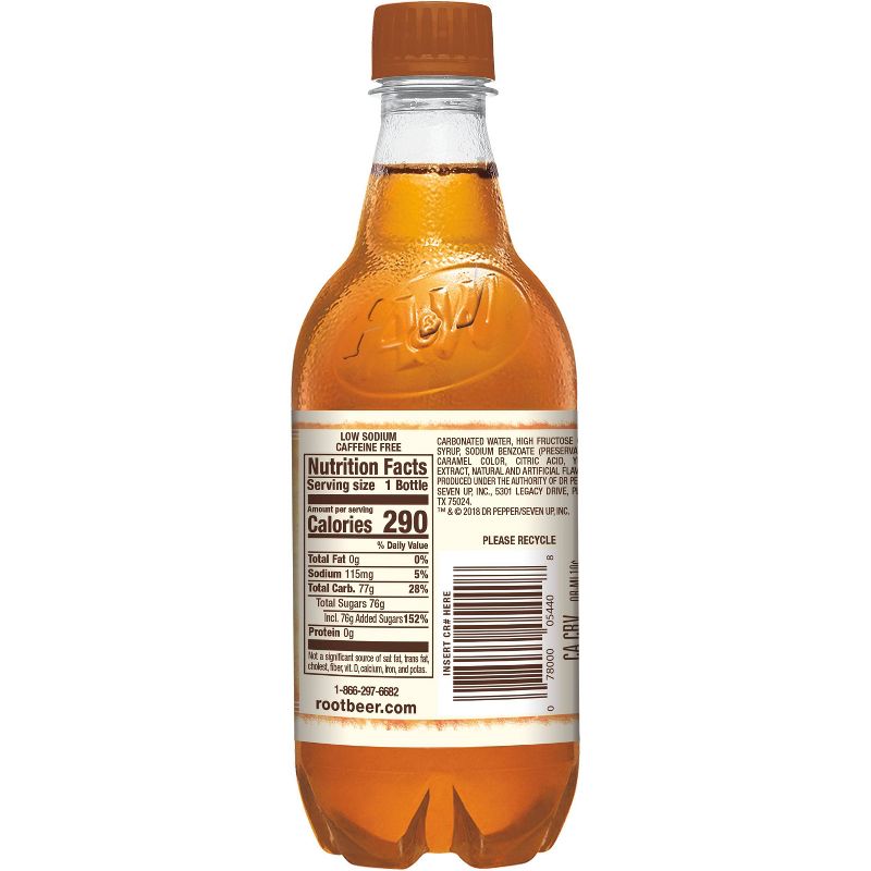 A&W Cream Soda - 20 fl oz Bottle, 4 of 9