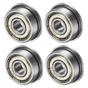 Unique Bargains Chrome Steel Durable Multipurpose Use Flanged Ball Bearing - 1 of 4