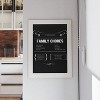 Merrick Lane Wall Mount Magnetic Chalkboard Sign with Eraser, Hanging Wall Chalkboard Memo Board - 2 of 4