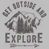 Men's Lost Gods Get Outside and Explore T-Shirt - 2 of 4