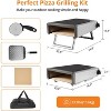 12" Outdoor Pizza Oven, Portable Gas Pizza Maker with Accessories for Backyard, Camping & Picnics, Reaches 950°f - 2 of 4