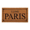 Evideco French Home Goods Sheltered Front Door Mat Coir Coco Fibers Rug 24x13 - 4 of 4