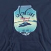 Men's Crater Lake National Park Illustrated Landscape Pull-Over Hoodie - 2 of 4