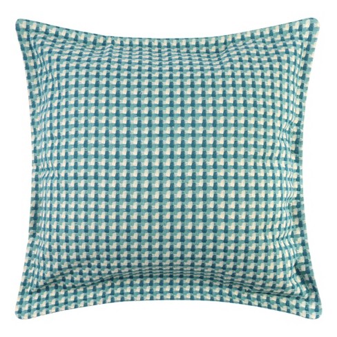 Unique Bargains Retro Decorative Invisible Zipper Plaid Throw Pillow 