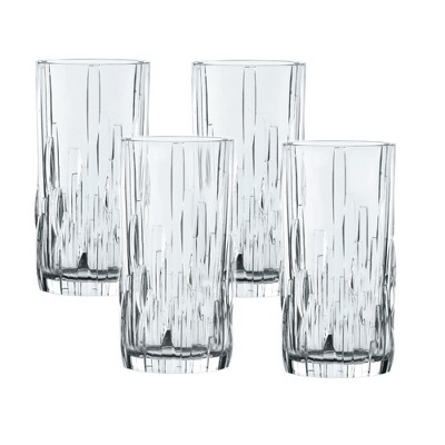 Nachtmann Shu Fa Fine Crystal Long Drink Glass, Set of 4