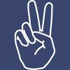 Junior's Design By Humans peace By desiredesign T-Shirt - 2 of 3
