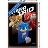 Trends International Sonic The Hedgehog 3 - Hero Trio Framed Wall Poster Prints - 3 of 4