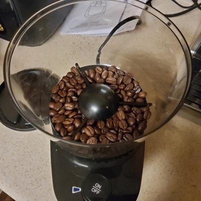 Melitta Molino Flat Burr Coffee Grinder | Whole Bean Grinder | Easy Clean &  Assembly | Safety Lock Feature | Capacity: 8 oz (225 g)/14 cups