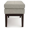 WyndenHall Bragg Small Ottoman Bench - 4 of 4