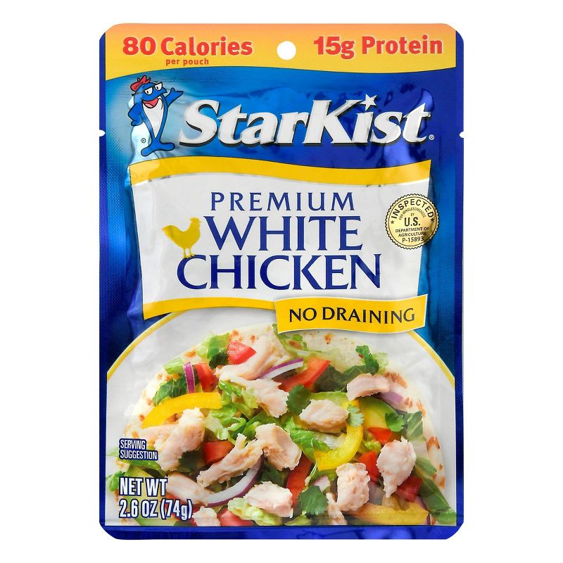 Starkist Premium White Chicken - 2.6oz, 1 of 5