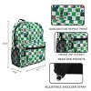 Minecraft Checkered Creeper Print 16” Youth Backpack - 4 of 4