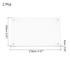 Unique Bargains Home Office Double-Sided Magnetic Acrylic Picture Frame - 2 of 4