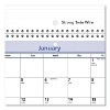 QuickNotes Desk/Wall Calendar, 3-Hole Punched, 11 x 8, White/Blue/Yellow Sheets, 12-Month (Jan to Dec): 2026 - 4 of 4