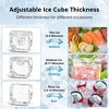 Commercial Ice Maker Machine, 350LBS/24H Freestanding Stainless Steel Ice Maker with 220 Lbs Capacity - 3 of 4