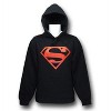 Mens Super Hoodie Red Outline - 2 of 4