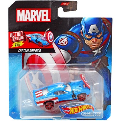 hot wheels marvel captain america