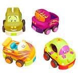 B. Toys 4 Pull-Back Toy Vehicles - Wheeee-ls!