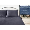 Delara GOTS Certified 100% Organic Cotton Euro Sham Pack of 2, 400 TC, Moisture-Wicking, Smooth & Breathable High-Quality Euro Sham - 3 of 4