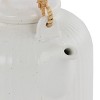Gibson Our Table Landon 1.21 Quart Stoneware Teapot in Seasalt - 3 of 4
