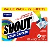 Shout Color Catcher Laundry Additive Sheets - 72ct - 4 of 4