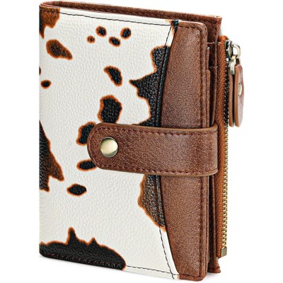 FATMOON Women’s Wallet - Slim RFID Blocking Bifold Wallet -with Zipper Coin Pocket,Lightweight & Stylish for Travel,Daily Use and Shopping
