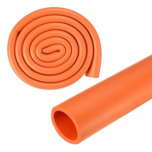 Unique Bargains Pipe Insulation Foam Tube Soft Flexible Foam Durable Fire Resistant Waterproof Pipe Insulation 1 Pc - 1 of 4