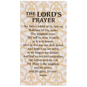 Dicksons The Lords Prayer KJV, Tan/White 5 x 2.75 Inch Vinyl Refrigerator Magnet - 1 of 1