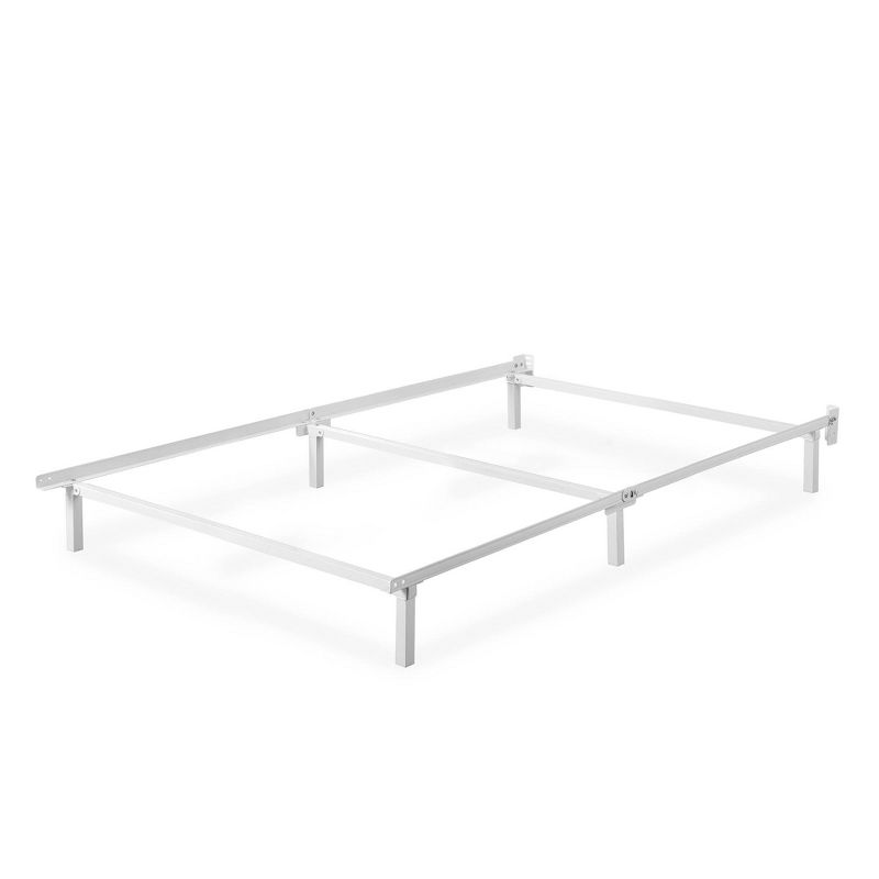 7" Compack Metal Bed Frame White - Zinus, 6 of 7