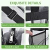 Transparent multifunctional handbag,crossbody bag with large capacity,portable travel bag,front compartment,double-sided mesh pockets - 4 of 4