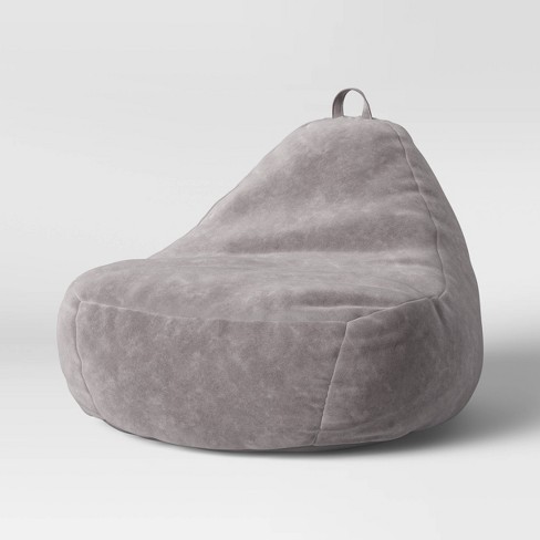 Settle In Kids' Bean Bag Chair Gray - Pillowfort™