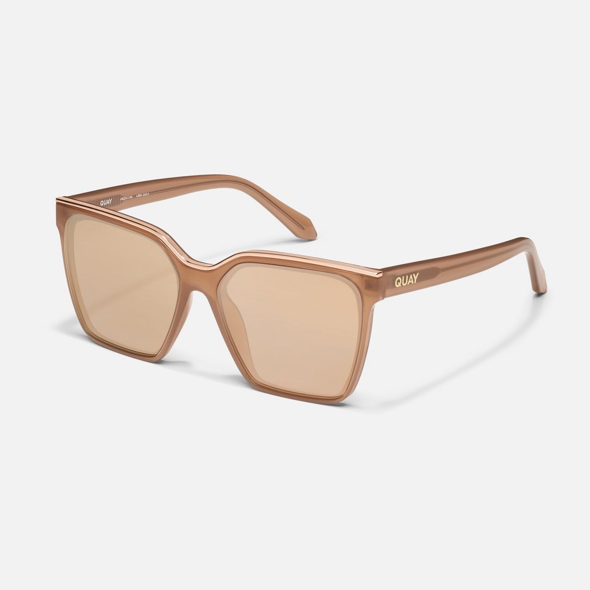 QUAY Womens Level Up Square Sunglasses - thumbnail 2