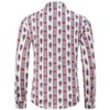 Mens Floral Dress Shirts Long Sleeve Beach Holiday Button Down Party Shirt - 4 of 4