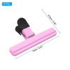 Unique Bargains Plastic Large Size Nonslip Kitchen Chip Bag Seal Grips 6 Pcs - 2 of 4