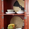 72.4" Tall Storage Cabinet with 8 Doors and 4 Shelves, Bookshelf for Living Room, Kitchen, Dining Room, Office, Cherry - 4 of 4
