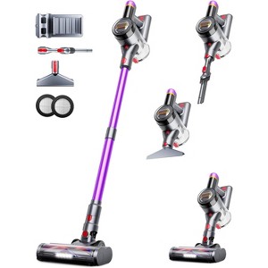 Cordless Stick Vacuum Cleaner, 550W 45Kpa 60Mins Runtime, Anti-Tangle, Self-Standing, 8-in-1 for Carpet, Pet Hair, Hardfloor - 1 of 4