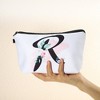Unique Bargains Large Capacity Zipper Personalized Small Makeup Bag White - 4 of 4