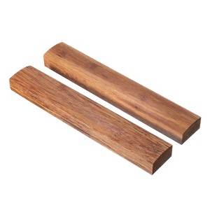 Unique Bargains Wood Calligraphy Elegant Design Heavy Paperweights 1 Pair - 1 of 4