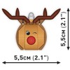 COBI Reindeer Ornament Building Set, 67 Pieces - 4 of 4