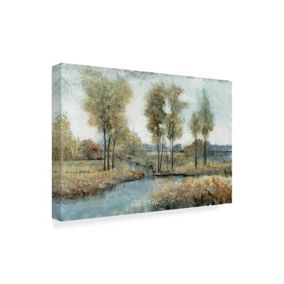 Trademark Fine Art -Tim Otoole 'Stream Side I' Canvas Art