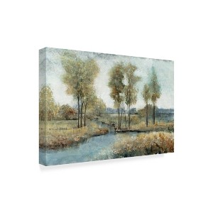 Trademark Fine Art -Tim Otoole 'Stream Side I' Canvas Art - 1 of 4