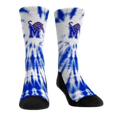 NCAA Memphis Tigers Adult Tie Dye Socks - L/XL