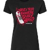 Women's - Scream - Favorite Scary Movie Fitted Graphic T-Shirt - 2 of 3