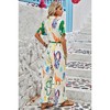 I AM A FASHION JUNKY Allover Print Button Up Belt Jumpsuit - 3 of 4