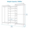 VIPEK  Heavy Duty Garment Rack Free Standing Clothes Rack Closet Storage Organizer Large Wardrobe with 6-Tier Shoe Rack - 4 of 4
