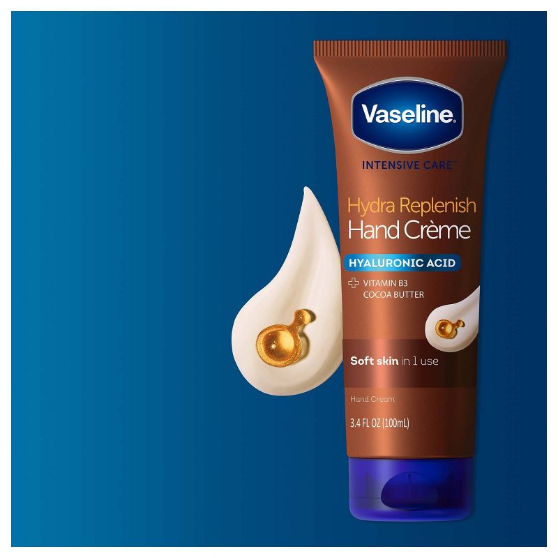 Vaseline Intensive Care Hydra Replenish with Hyaluronic Acid and Cocoa Butter Hand Cream &#8211; 3.4 fl oz, 6 of 7