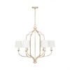 Capital Lighting Ophelia 6 - Light Chandelier in  Winter Gold - 4 of 4